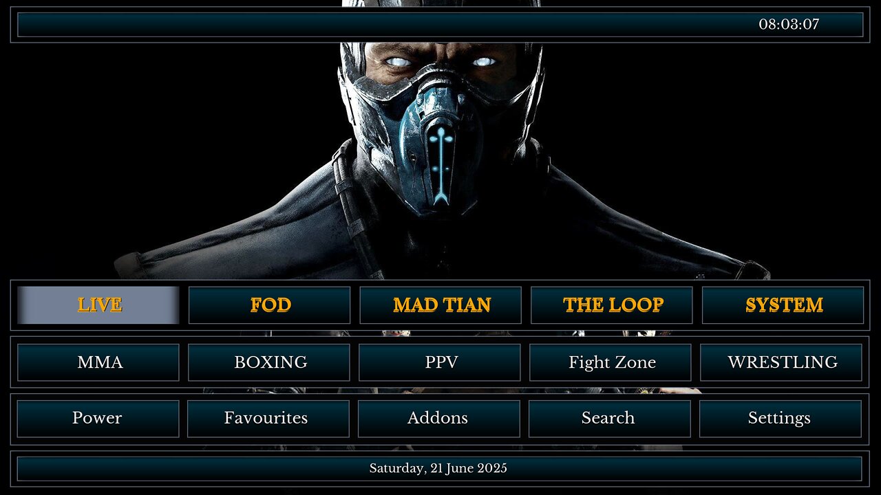 How to install Finish Him Kodi Sports Build