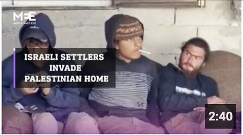 "Hebron Palestinian Family's Residence Invaded by Israeli Settlers"