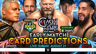 WWE Clash in Paris 2025 - Match Card Predictions after SummerSlam | BROCK LESNAR RETURNS