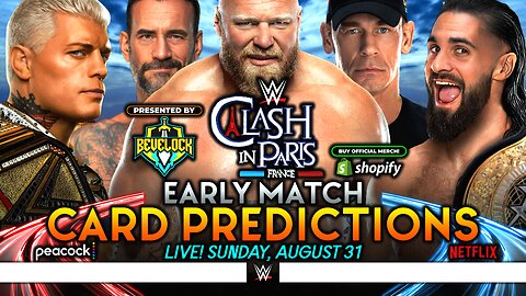 WWE Clash in Paris 2025 - Match Card Predictions after SummerSlam | BROCK LESNAR RETURNS