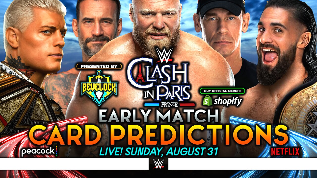 WWE Clash in Paris 2025 - Match Card Predictions after SummerSlam | BROCK LESNAR RETURNS