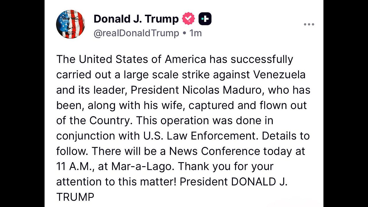 Dies war KEIN Krieg. Es war eine Festnahme.