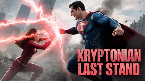 Wanda Maximoff aka Scarlet Witch takes on the Man of Steel – Superman!
