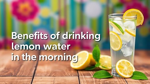 Start Your Day Right! 🌿 Benefits of Drinking Lemon Water in the Morning 🍋