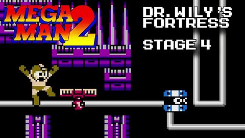 Mega Man 2 (NES) - Dr. Wily's Fortress Stage 4
