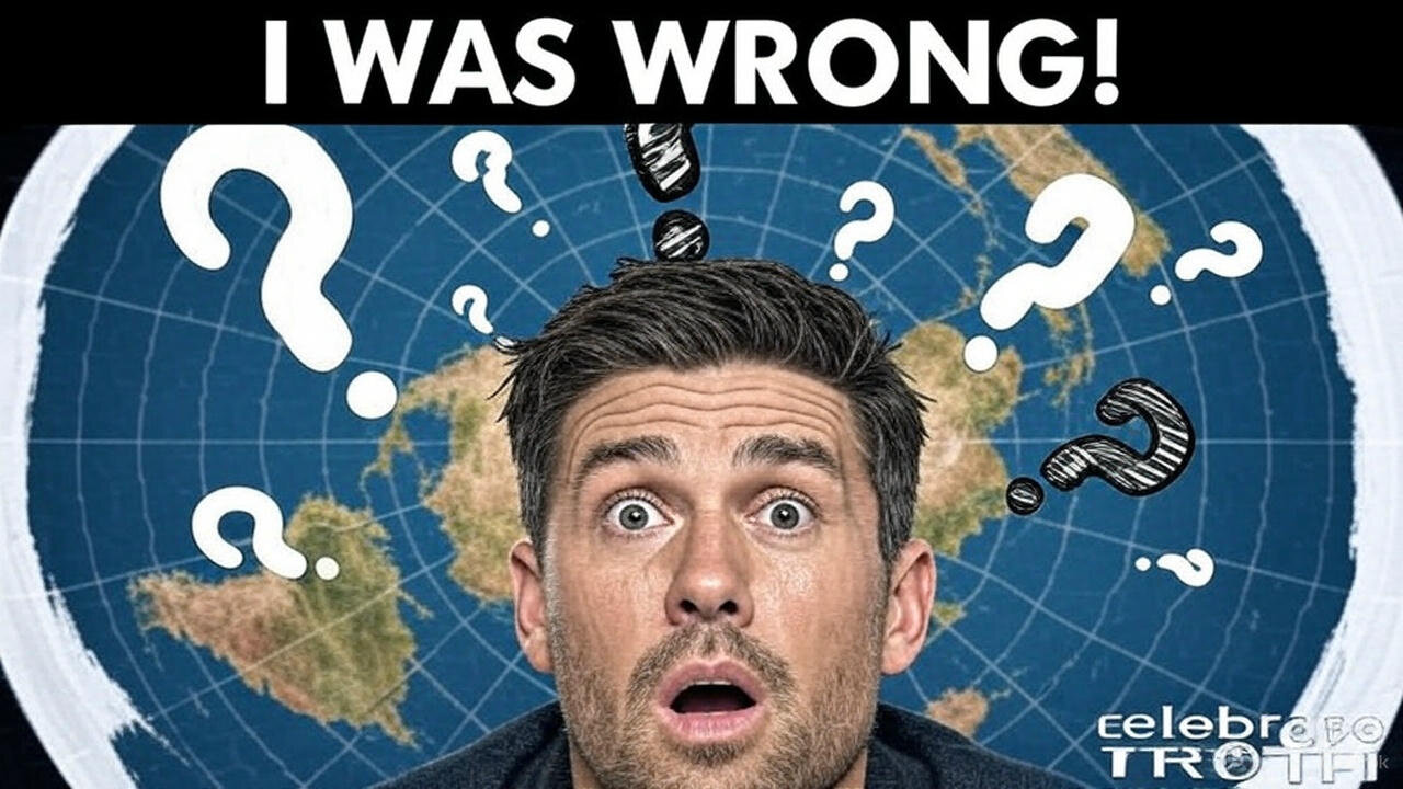 I WAS WRONG! THE EARTH IS NOT FLAT