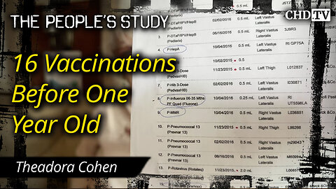16 Vaccinations Before One Year Old