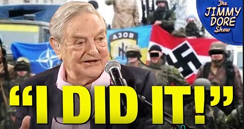 George Soros BRAGS About Brainwashing Ukrainians Into War!