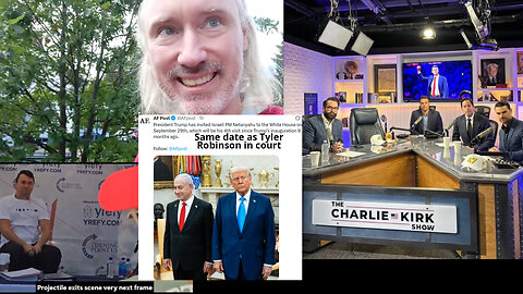 Wrong: EU 37% tariff on Israel?!? No retreat benefits. Charlie Kirk & mRNA, Netanyahu, US economy