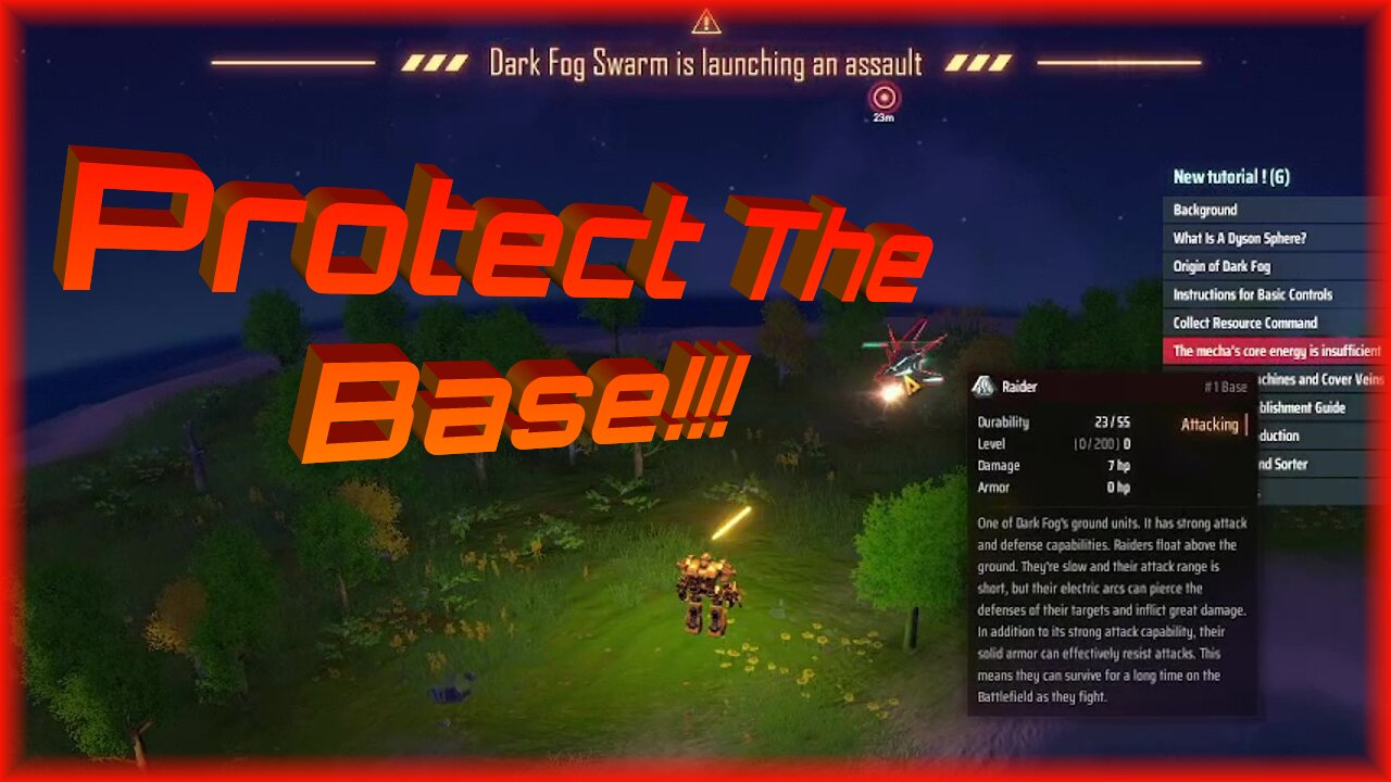 Protect The Base!!! / Dyson Sphere Program R1 E8