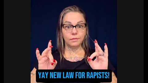 Yay, New Law For Rapists! 🙌 #deaf #ASL #signlanguage