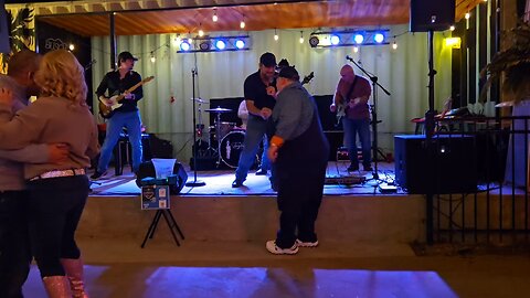Darrin Morris Band, Introduction of Band Members and "Blue On Black" (cover) (incomplete recording)