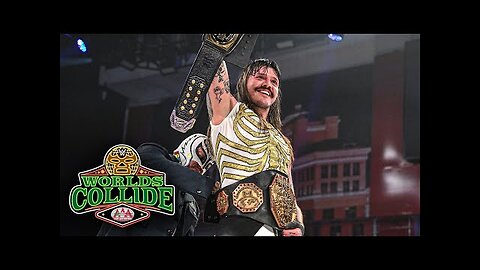 Rey Mysterio crowns Dominik Mysterio the AAA Mega Champion_ Worlds Collide 2025 highlights