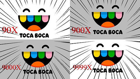 Toca Boca But Getting 9999999X Speed