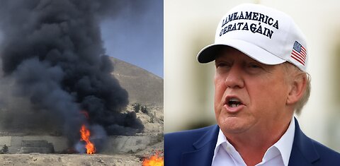 Trump claims Iran is totally defenceless and that its very late to negotiate