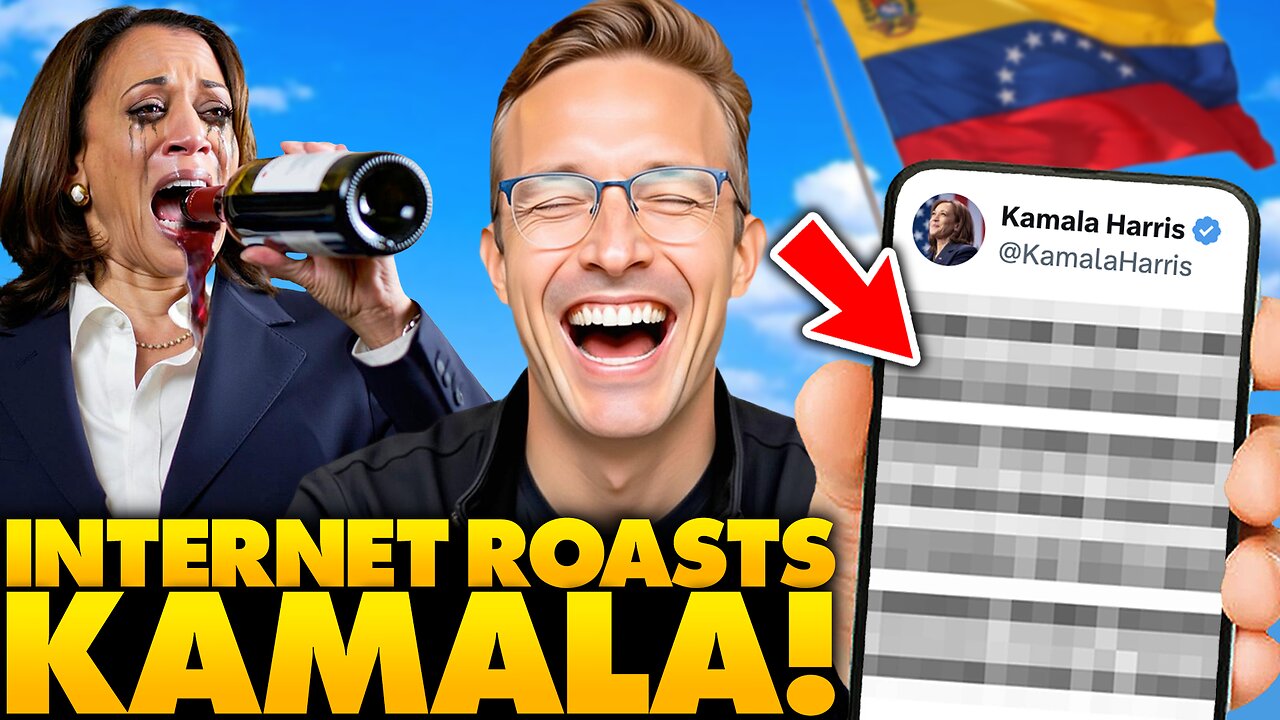 Total Humiliation: Kamala Posts Drunk DEFENSE of Commie Dictator Maduro | Roasted By Entire Internet