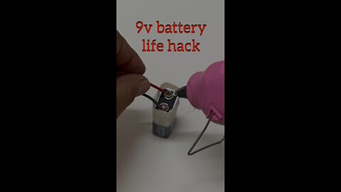 DIY 9V Battery Connector | Simple Battery Life Hack