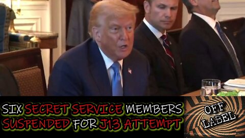 6 SS Agents ONLY Suspended for J13 Attempt On Trump As MORE Weapons Head To Ukraine