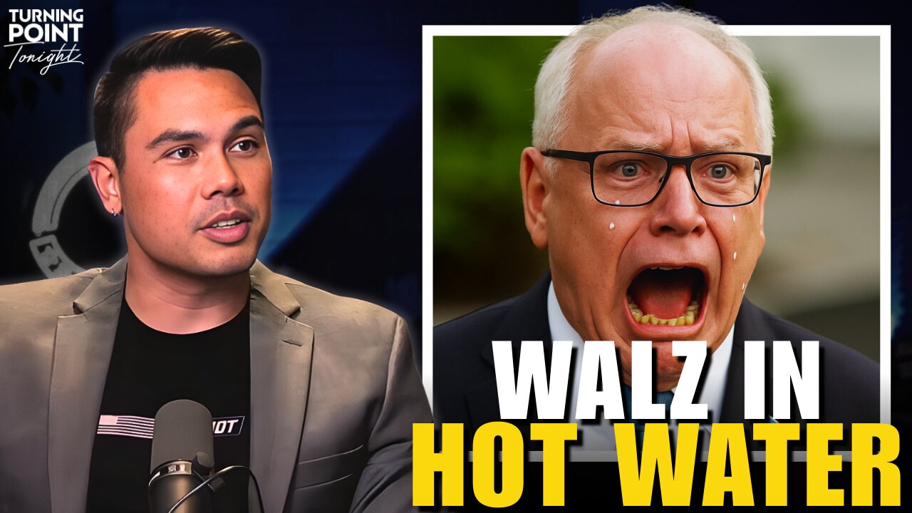 Tiny Tim Walz is in HOT WATER