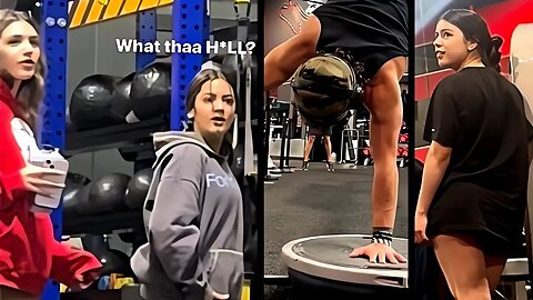 🔥Scaring People in The Gym With Calisthenics #54