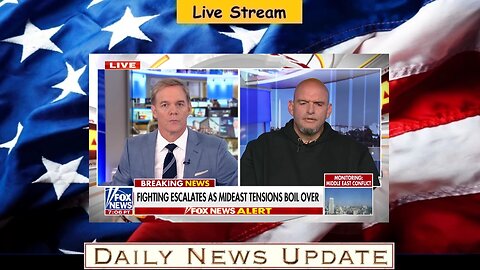 Fox News - 'SHOW NO MERCY': Fetterman doubles down on call for Israel to hold Iran 'accountable'