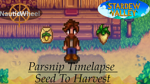 Stardew Valley Plant Timelapse - Parsnip