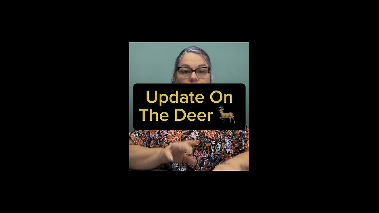 Update On Deer Situation 😭 #signlanguage #talk #reaction #asl #knowledge