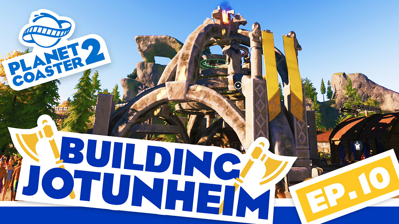 How We Constructed the Realm of Jotunheim?! | Planet Coaster 2 | Ep. 10