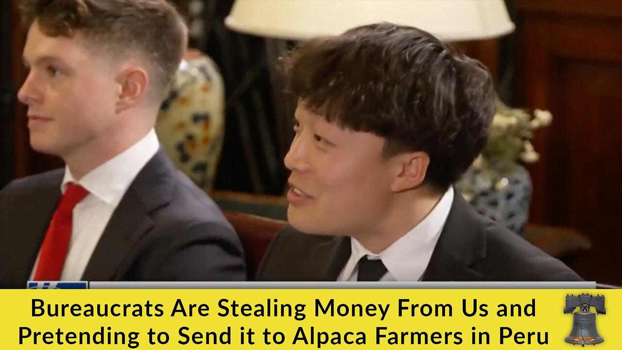 Bureaucrats Are Stealing Money From Us and Pretending to Send it to Alpaca Farmers in Peru