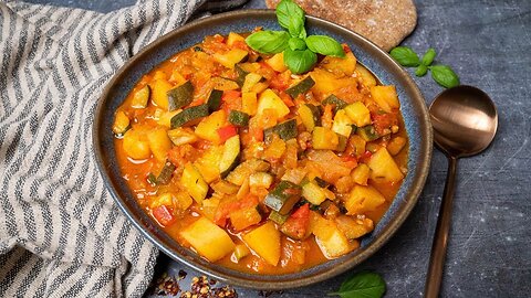 Recipe for Cooking Very Tasty Stewed Zucchini