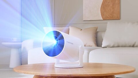 4K Android 11 Mini Projector with Dual WiFi and 260 ANSI Brightness