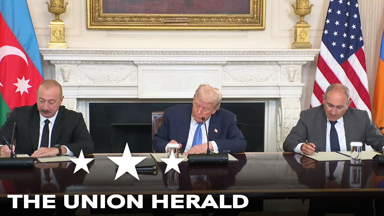 President Trump Signs a Peace Declaration and Economic Agreements with Armenia and Azerbaijan