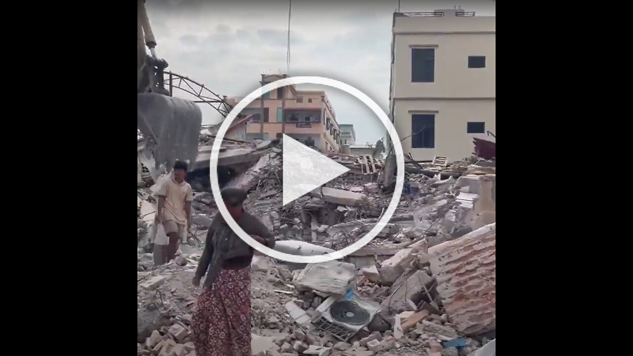 Through earthquake devastation in Myanmar