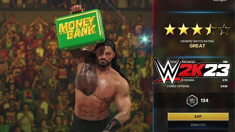 WWE GAMEPLAY LIVE - MONEY IN THE BANK