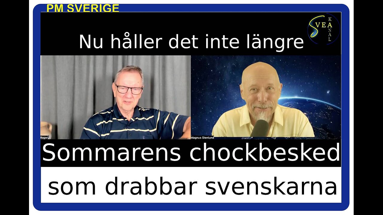 PM Sverige 54: Sommarchockbesked som var så förväntade att börsen gick... upp