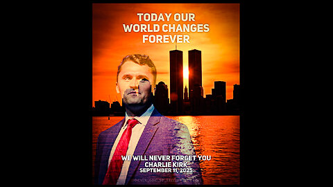 WE will never forget you Charlie. #NeverForgetCharlieKirksSacrifice WE PROMISE.