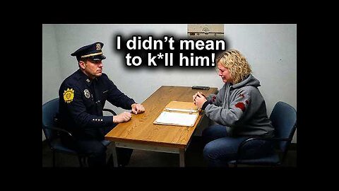 The Moment This Girlfriend Confesses to Murder During Interrogation