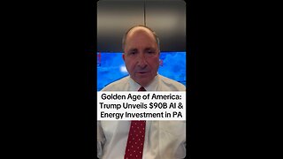 Golden Age of America: Trump Unveils $90B AI & Energy Investment in PA