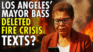 LA Mayor DELETED Fire Crisis Texts While in GHANA: Taxpayer COVER-UP Exposed