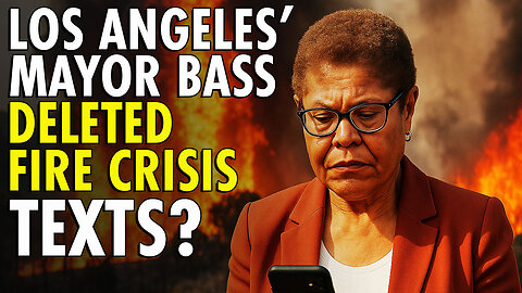 LA Mayor DELETED Fire Crisis Texts While in GHANA: Taxpayer COVER-UP Exposed