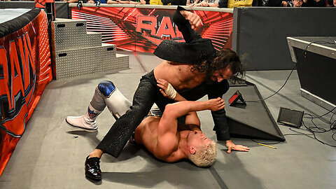 Seth Rollins unleashes a vicious attack on Cody Rhodes: Raw, May 9, 20222 @wwefree