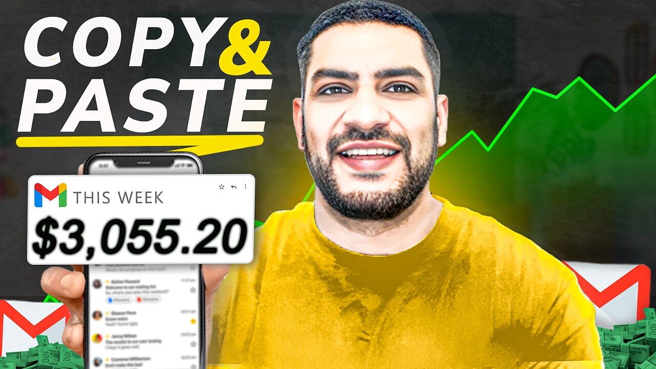 Get paid $3,055.30/Week COPYING & PASTING Emails (Affiliate Marketing For Beginners