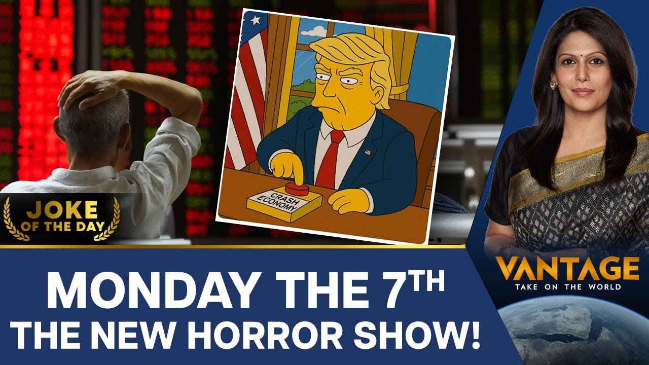 Black Monday or Orange Monday? Angry Investors Resort to Memes | Vantage with Palki Sharma | N18G