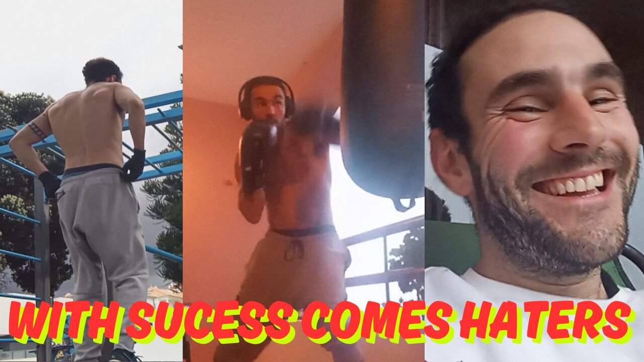 I Was Running and a Car Beep Me So I SHOW HIM THE FINGER (Whole Day of 8k Run + Calisthenics + Boxe)