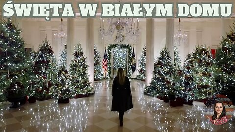 Melania Trump odsłania świąteczny wystrój Białego Domu -„Dom jest tam, gdzie serce”