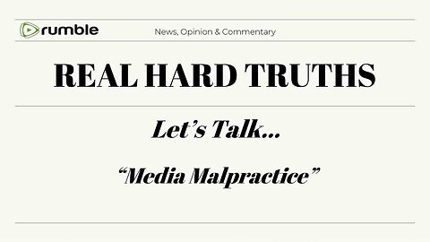 Media Malpractice - LIVE - 11/29/25
