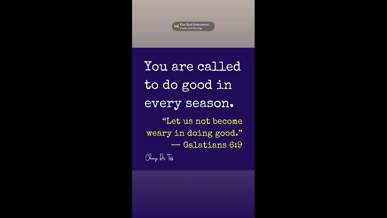 Be a good human