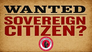 Are YOU a Sovereign Citizen? Or Something Greater?