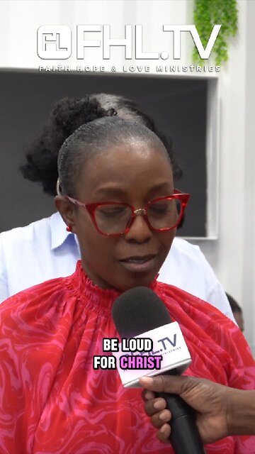 𝐈’𝐦 𝐏𝐫𝐨𝐮𝐝 𝐭𝐨 𝐁𝐞 𝐋𝐨𝐮𝐝 𝐟𝐨𝐫 𝐂𝐡𝐫𝐢𝐬𝐭!