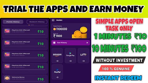 EARN DAILY 100 RUPPES | NEW EARNING APP TODAY | BEST UPI MONEY EARNING APP | REWARD STATION APP